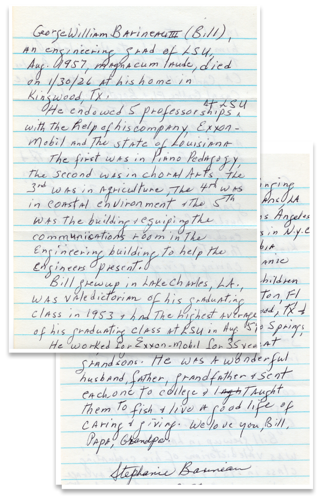 Letter