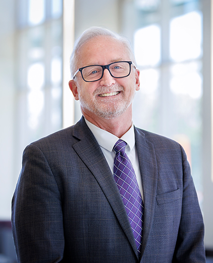 LSU Executive Vice President and Chancellor Jim Dalton